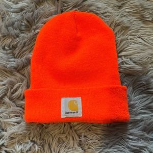 Orange Carhartt Beanie